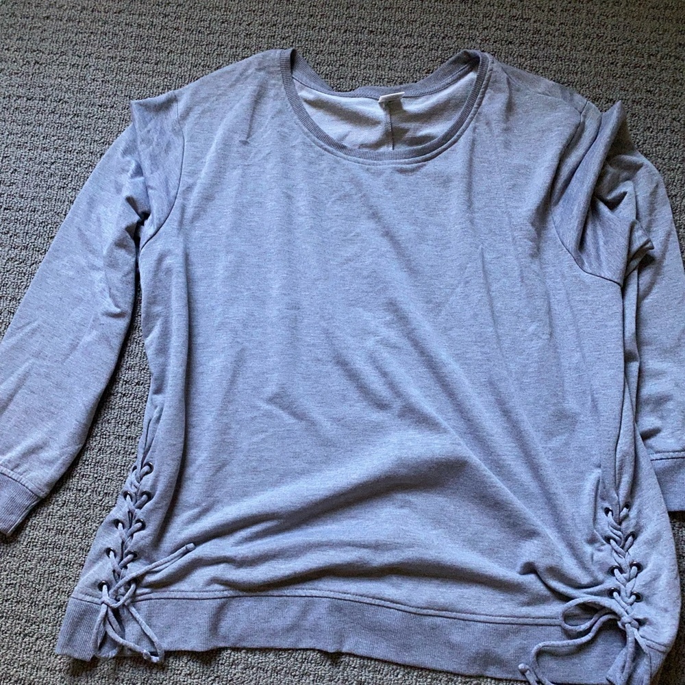 Size 22 Gray sweatshirt